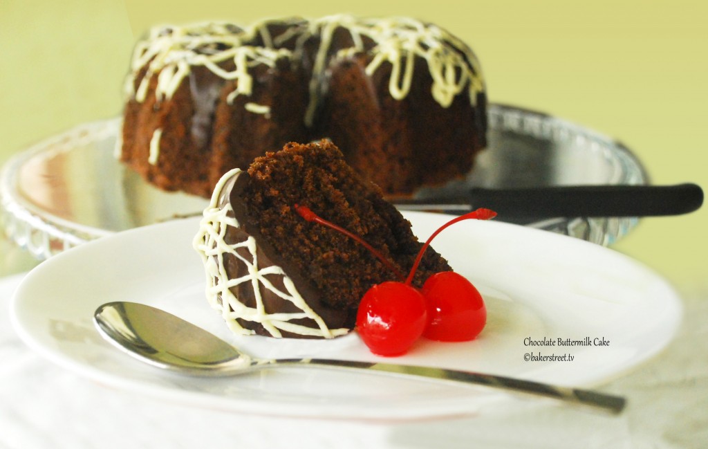 Chocolate Buttermilk Pound Cake | Baker Street