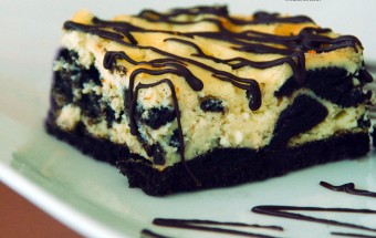 Cookies and cream cheesecake bars2
