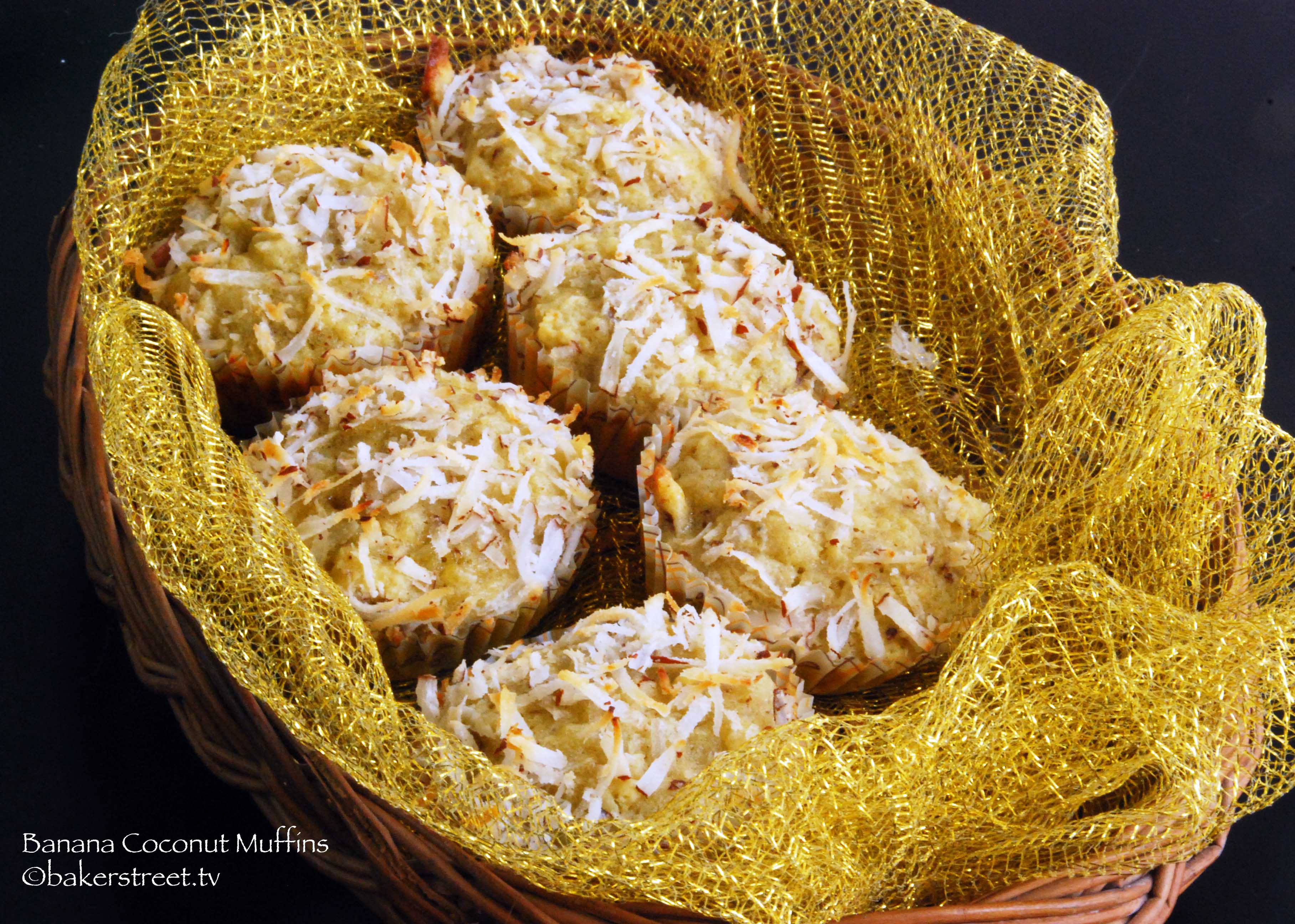 Banana Coconut Muffins | March 12, 2012