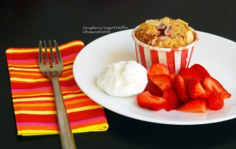 Strawberry Yogurt Muffins1