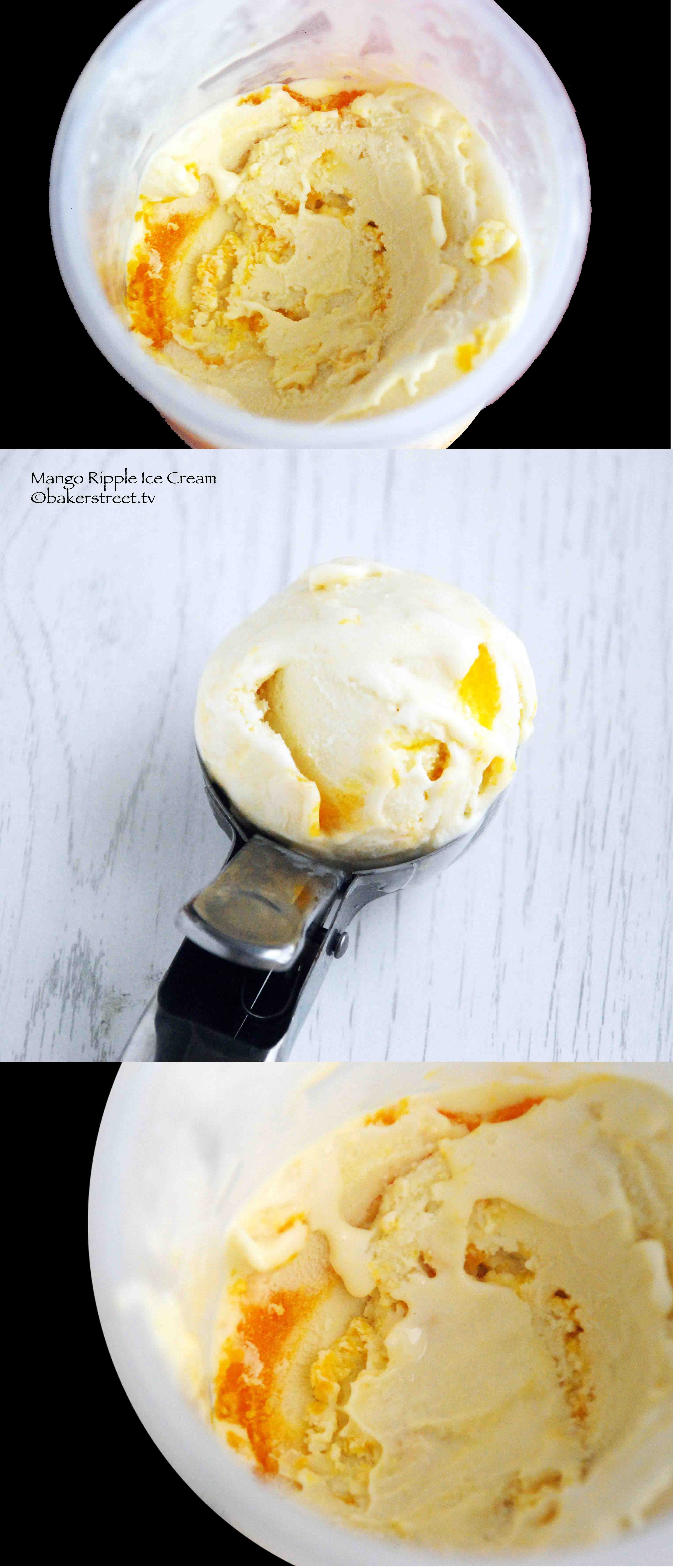 Mango Ripple Ice Cream Baker Street