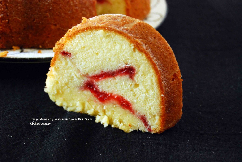 Strawberry Cheesecake Bundt Cake