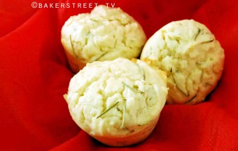 Lemon  Rosemary Muffins