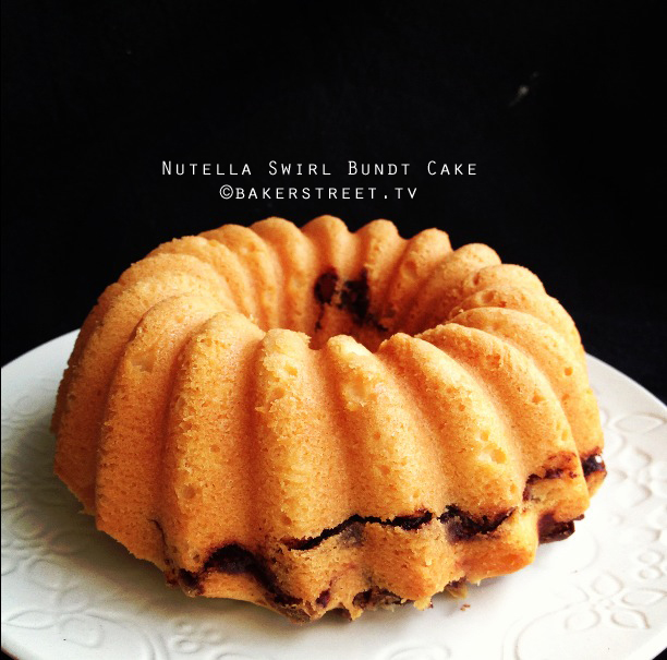 Nutella Swirl Bundt Cake