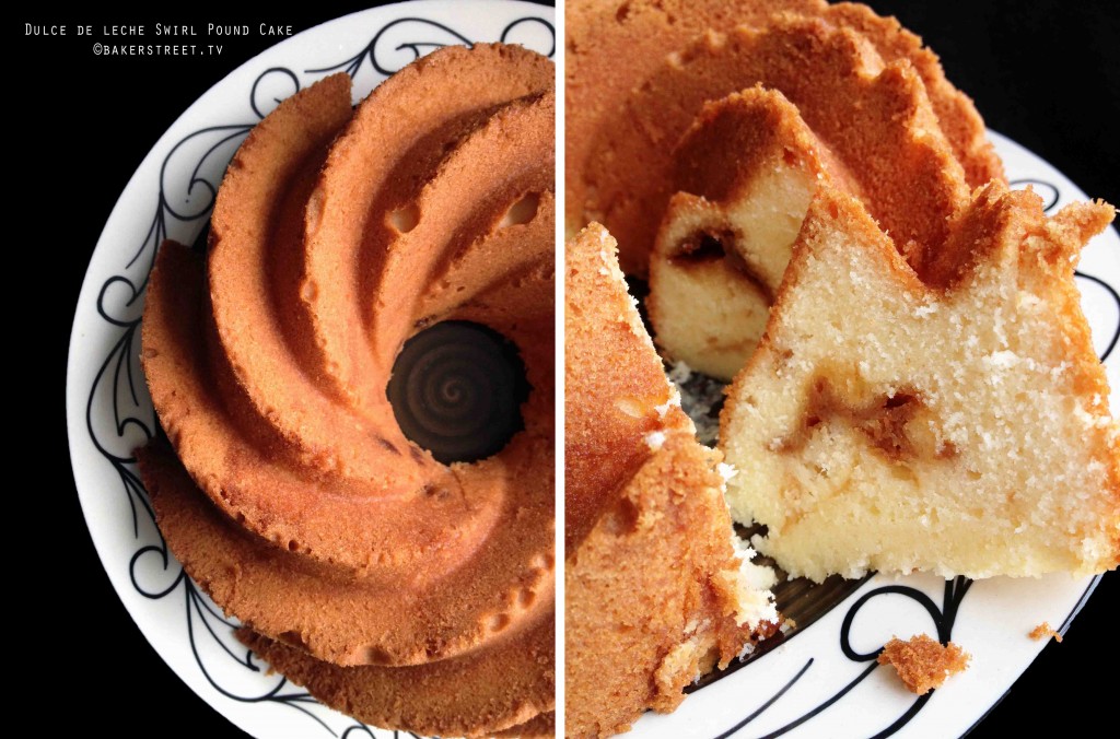 Dulce de Leche Swirl Pound Cake 2