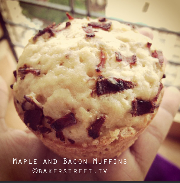 maple and bacon muffins1