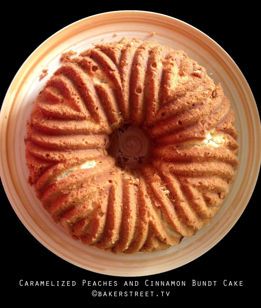 Caramelized Peaches and Cinnamon Bundt Cake2