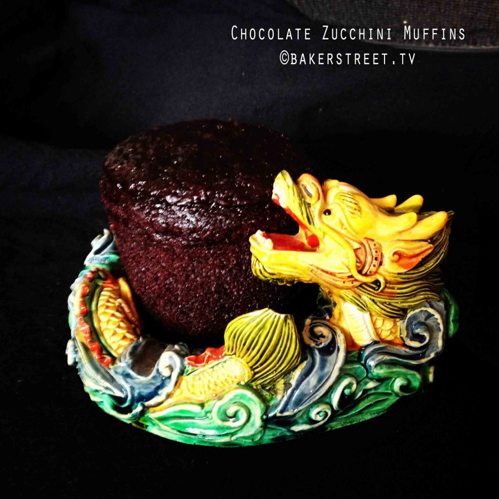 Chocolate Zucchini Muffins