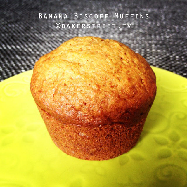 Banana Biscoff Muffins