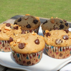 Stacy | Food Lust People Love | Peanut Butter Chocolate Chip Muffins