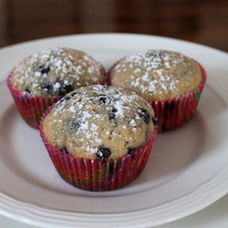 Cinnamon Blueberry Muffins